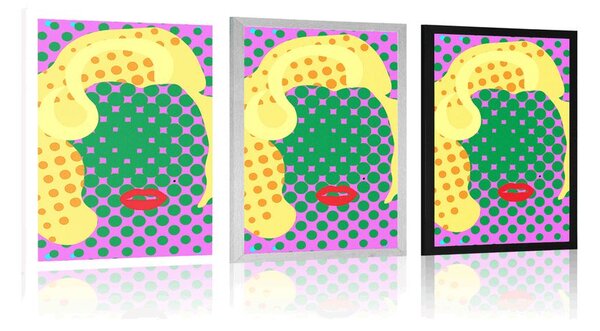 Poster Marilyn Monroe în stil pop art