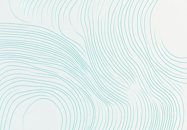Fototapet - Linii albastre simple (147x102 cm)