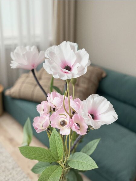 Sinsay - Plantă artificială decorativă 3 pack - roz-somon