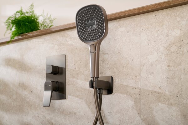KFA Armatura Malaga Gun Metal Grey set de duș ascuns cu duș de ploaie grafit 4529-501-61