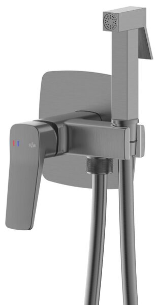 KFA Armatura Malaga Gun Metal Grey baterie bideu ascuns || 4529-512-61