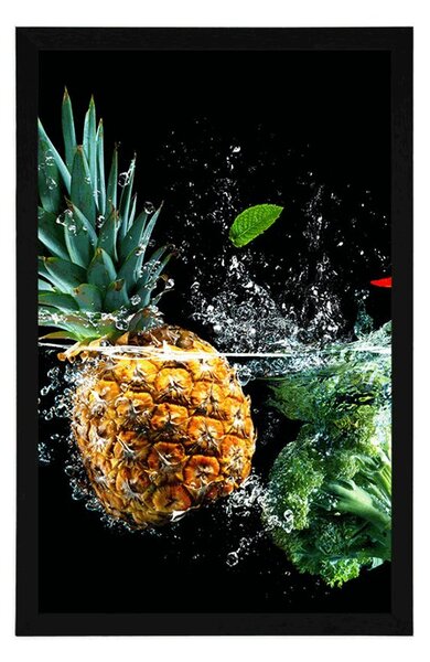 Poster fructe și legume organice