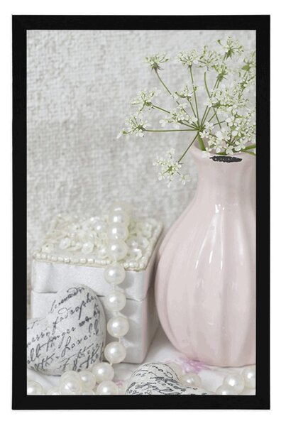 Poster natură moartă Shabby Chic de lux