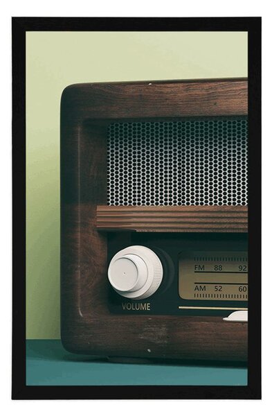 Poster retro radio