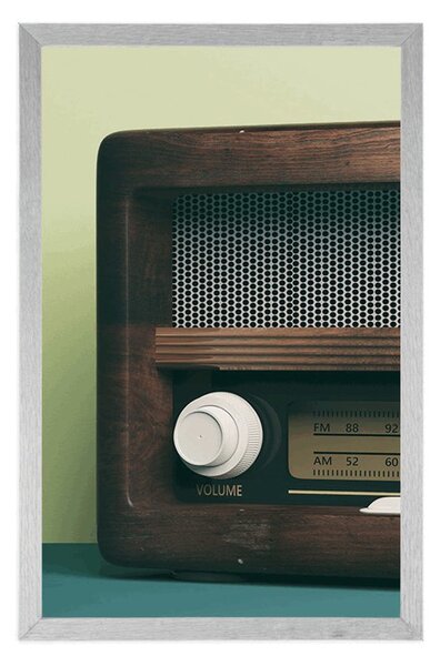 Poster retro radio