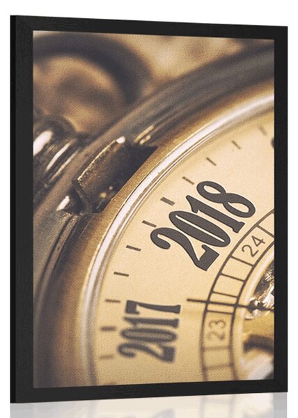 Poster ceas de buzunar vintage