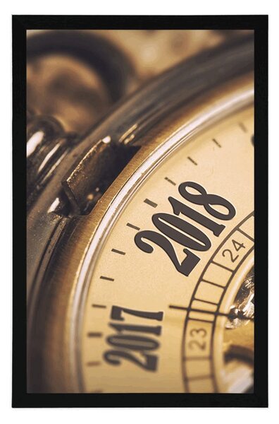 Poster ceas de buzunar vintage