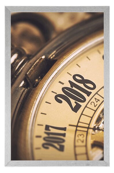 Poster ceas de buzunar vintage