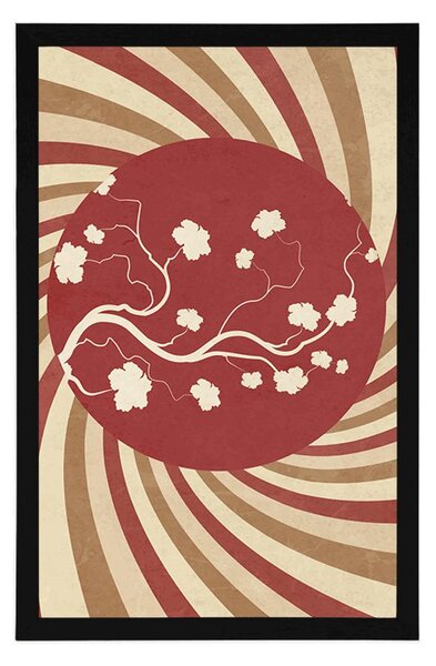 Poster fundal grunge asiatic