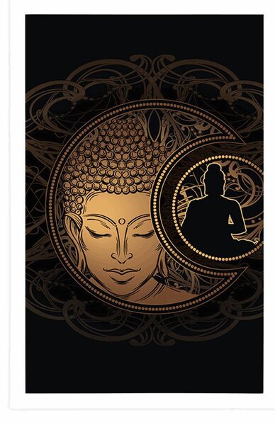 Poster puterea armonioasă a lui Buddha