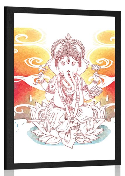 Poster Ganesha hinduistic