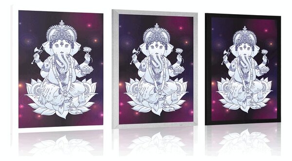 Poster Ganesha budhistic