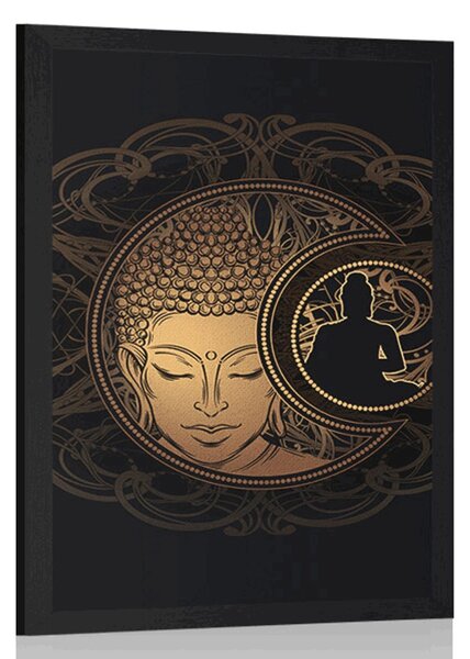 Poster puterea armonioasă a lui Buddha