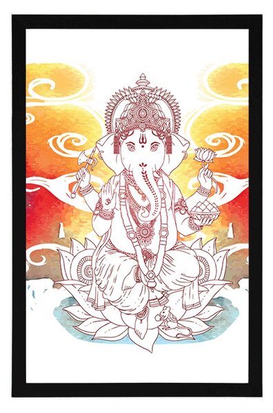 Poster Ganesha hinduistic