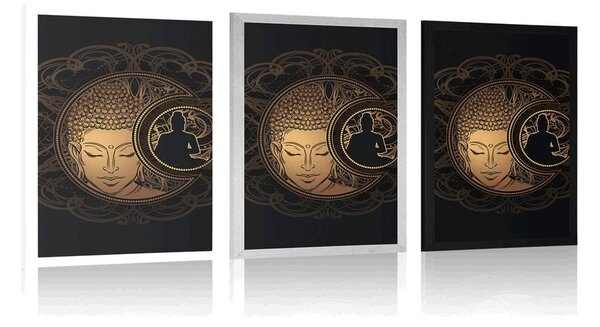 Poster puterea armonioasă a lui Buddha