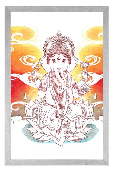 Poster Ganesha hinduistic