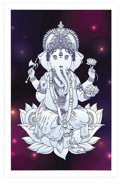 Poster Ganesha budhistic