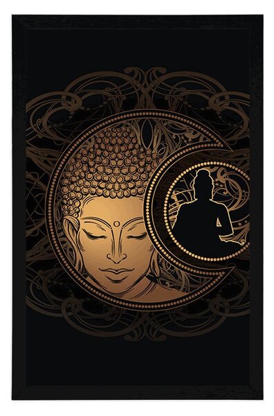 Poster puterea armonioasă a lui Buddha