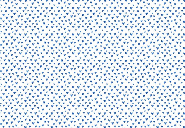 Fototapet - Inimioare albastre (147x102 cm)