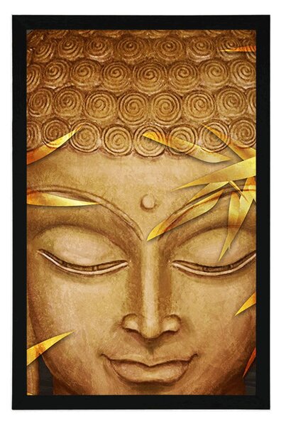 Poster Buddha zâmbitor