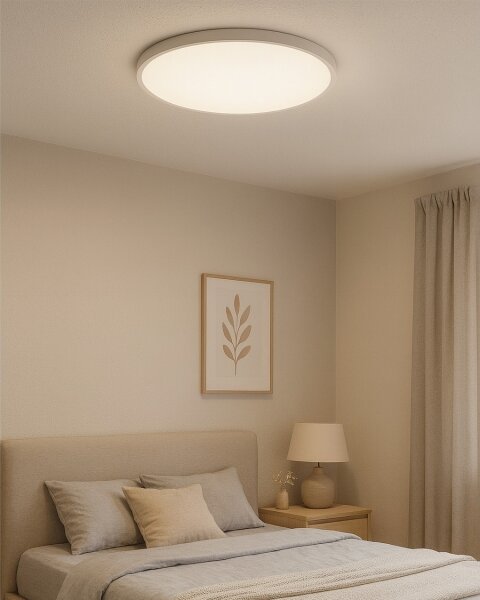 Plafonieră LED 32W, 230V, 3000/4000/6500K, diametru 40 cm, albă