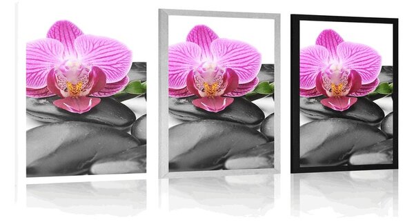 Poster pietre wellness de masaj