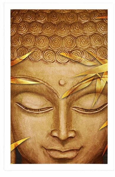 Poster Buddha zâmbitor