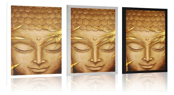 Poster Buddha zâmbitor