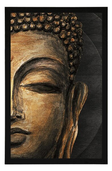 Poster chipul lui Buddha
