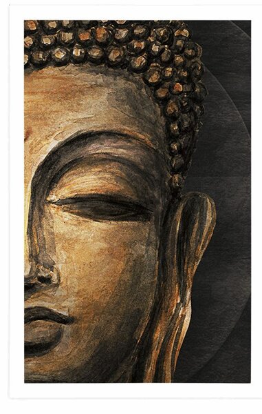 Poster chipul lui Buddha