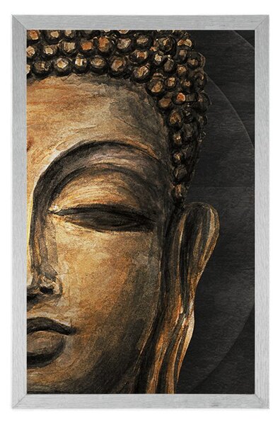 Poster chipul lui Buddha