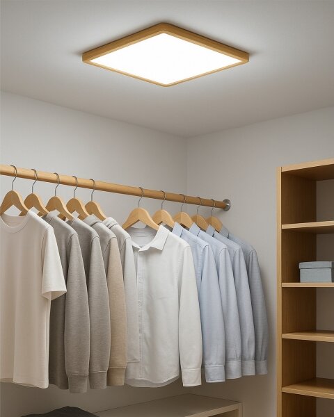 Plafonieră LED, 32W/230V, 3000/4000/6500K, 40x40 cm, bej
