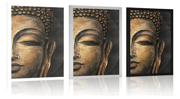 Poster chipul lui Buddha