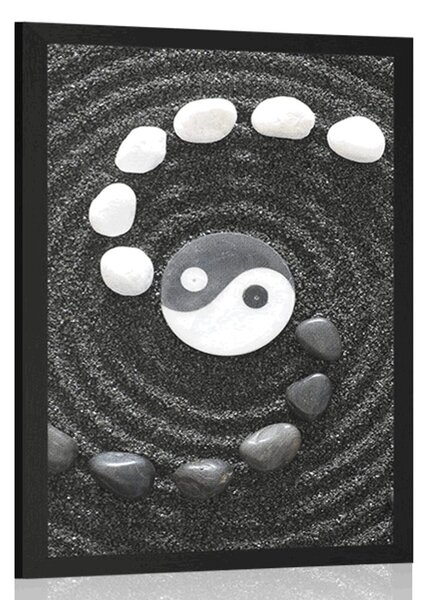 Poster Yin și Yang armonios