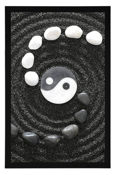 Poster Yin și Yang armonios