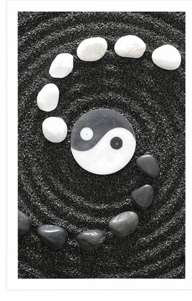 Poster Yin și Yang armonios