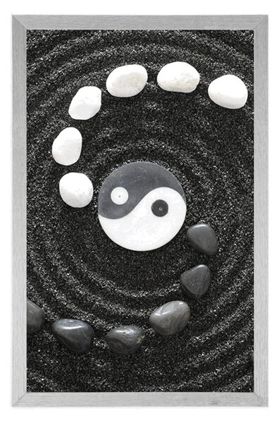 Poster Yin și Yang armonios