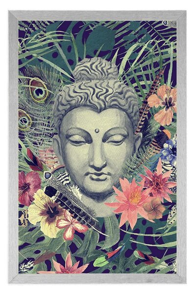 Poster Buddha pe fundal exotic