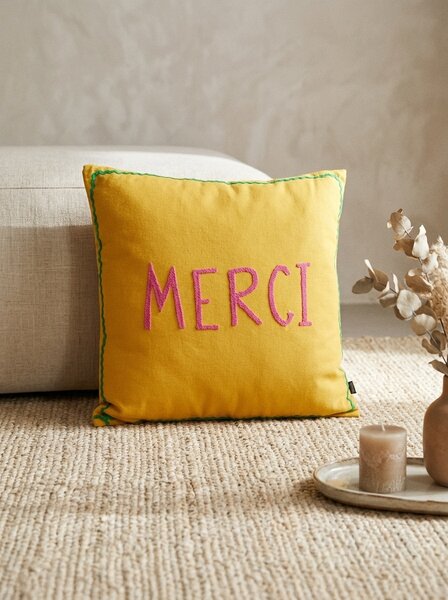 Sinsay - Pernă decorativă - galben