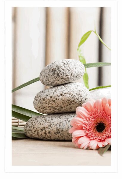 Poster natura moartă meditativă și wellness