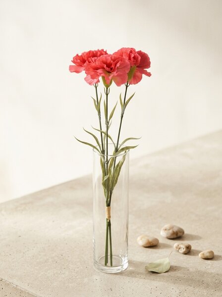 Sinsay - Plantă artificială decorativă 3 pack - roz-trandafiriu