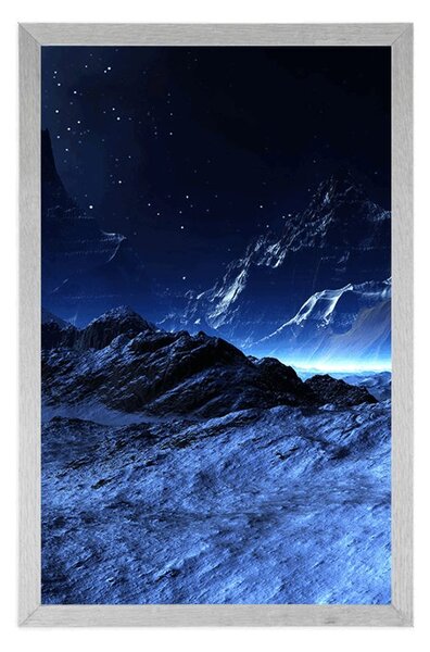 Poster planetă necunoscută