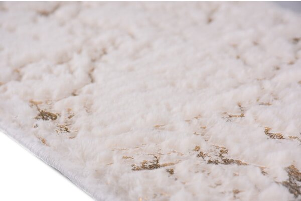 Covorașe pentru scări crem-auriu 16 buc. din bumbac 25x65 cm Simli Altin – Vitaus