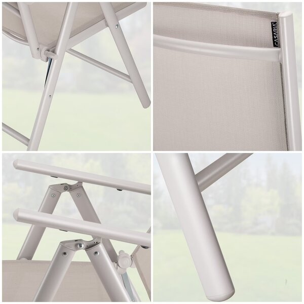 Deuba Set de grădină Bern 1+4 din aluminiu - gri