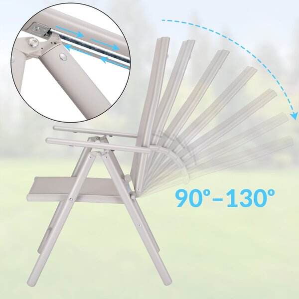 Deuba Set de grădină Bern 1+4 din aluminiu - gri