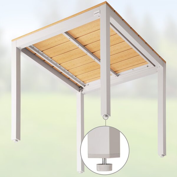 Deuba Set de grădină Bern 1+4 din aluminiu - gri