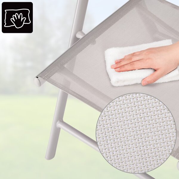 Deuba Set de grădină Bern 1+4 din aluminiu - gri