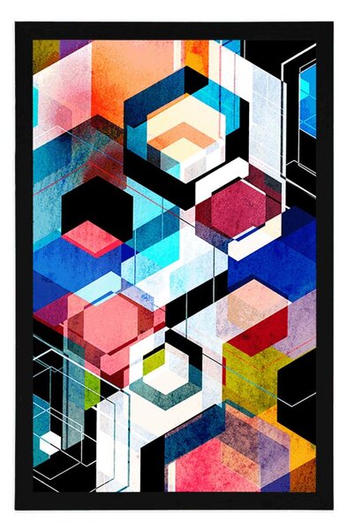 Poster geometrie abstractă
