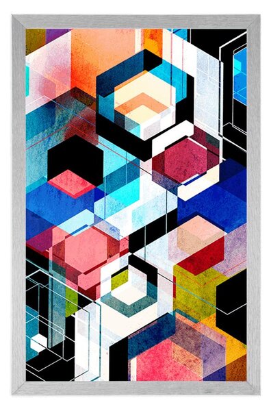 Poster geometrie abstractă