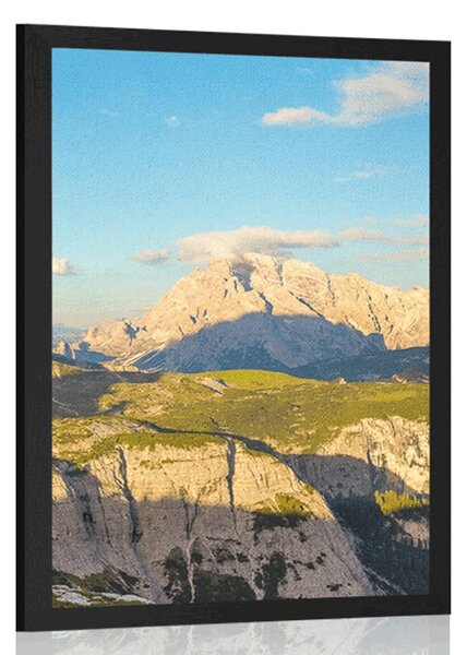 Poster vedere frumoasă din munți